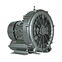 270 Millibar (mbar) Rated Pressure and 187 Cubic Feet per Minute (ft³/min) Air Flow Regenerative Blower