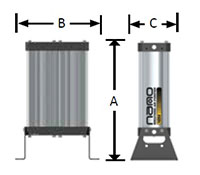 30 Standard cubic feet per minute (scfm) nano B1 Breathing Air Purification Module