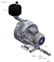 1040 Millibar (mbar) Rated Pressure and 100 Cubic Feet per Minute (ft³/min) Air Flow Regenerative Blower - 5