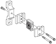 Wilkerson Modular T-Bracket w/ Joiner Set 12" Series"